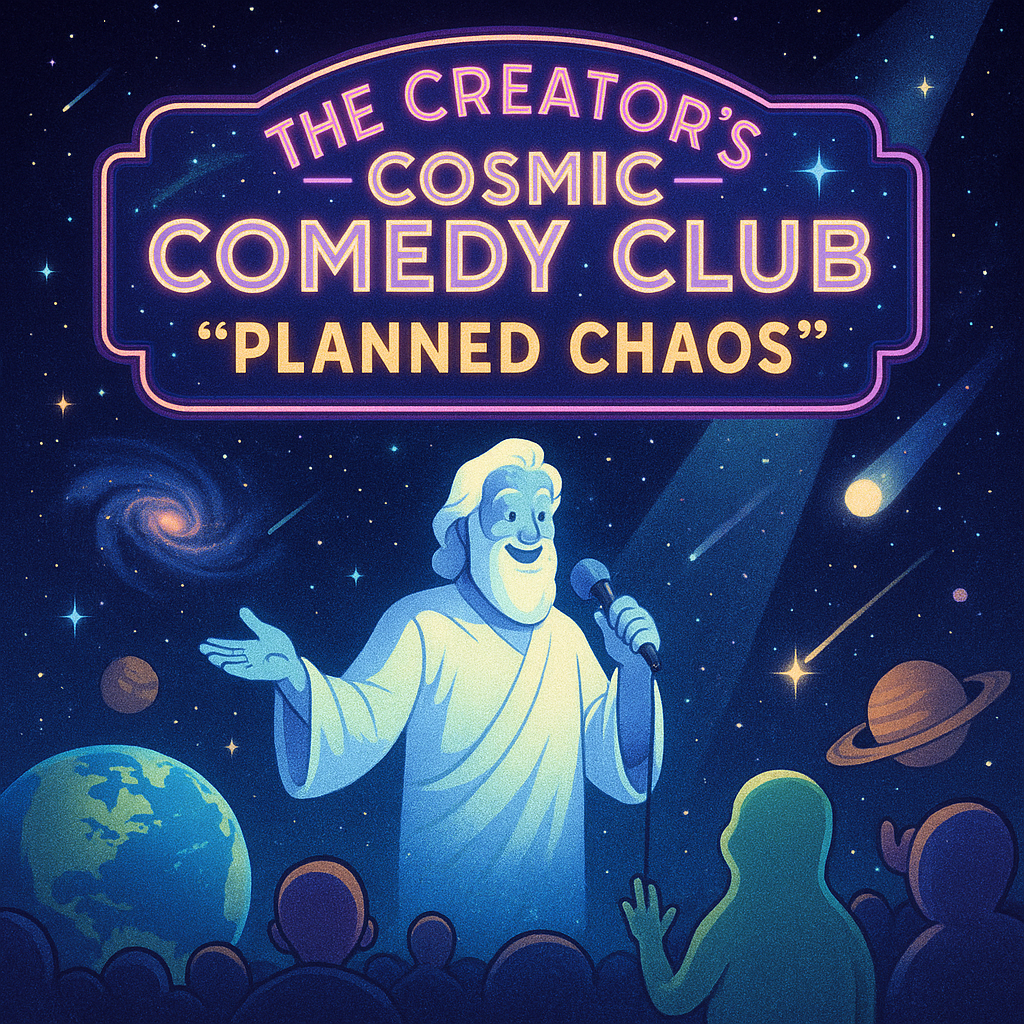 El Club de Comedia Cósmica del Creador: “Caos Planificado”